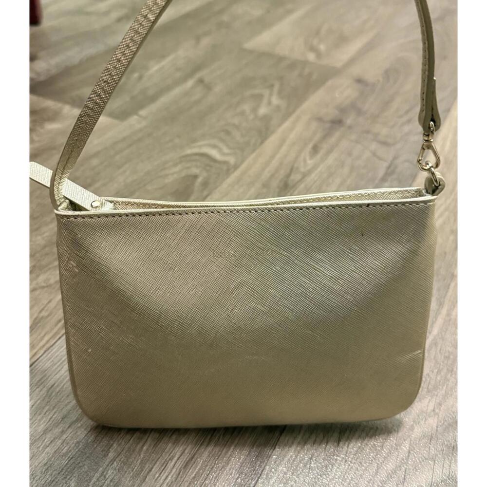 Kate Spade Metallic Gold Wristlet/Clutch - Picture 2 of 7